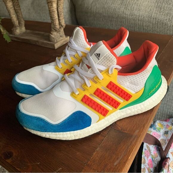 Adidas Ultraboost DNA X Lego Multi Color Running Shoe Sz 6.5 - Picture 4 of 9